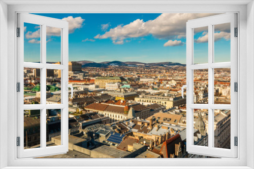 Fototapeta Naklejka Na Ścianę Okno 3D - Wien von oben