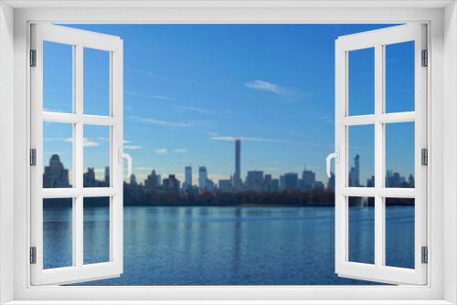Fototapeta Naklejka Na Ścianę Okno 3D - Panorama central park