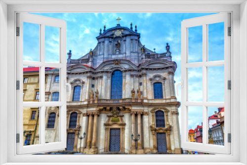 Fototapeta Naklejka Na Ścianę Okno 3D - St.Nicholas Church in Prague