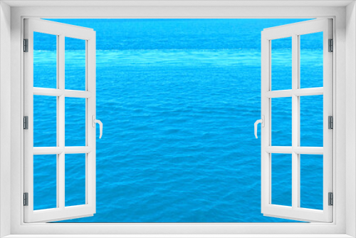 Fototapeta Naklejka Na Ścianę Okno 3D - Blue sea water wave background