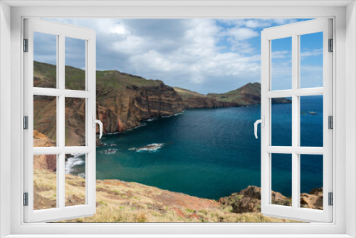 Fototapeta Naklejka Na Ścianę Okno 3D - Ponta de São Lourenço auf Madeira