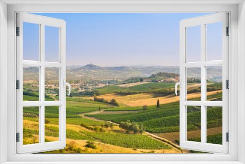 Fototapeta Naklejka Na Ścianę Okno 3D - Paesaggio Toscano