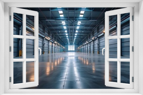 corridor in a factory