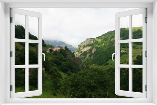Fototapeta Naklejka Na Ścianę Okno 3D - Located in Trabzon, Turkey, Hamsikoy is an important tourism center.