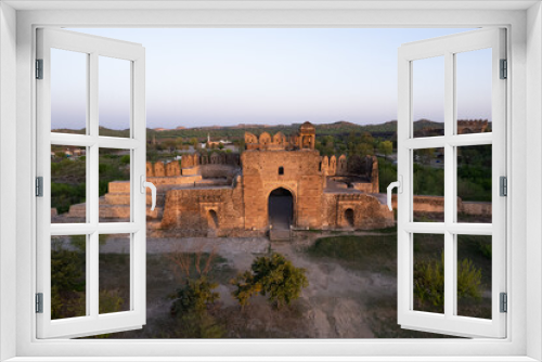 Fototapeta Naklejka Na Ścianę Okno 3D - Ruins of old ancient and historical castle, Rohtas fort Jhelum Punjab Pakistan