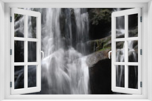 Fototapeta Naklejka Na Ścianę Okno 3D - I canyon delle cascate - cascata Orfeo