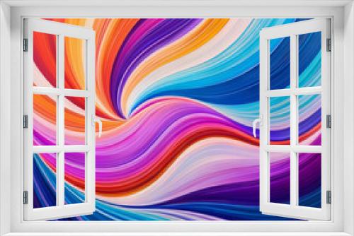 Abstract colorful spiral background. Vector illustration for your design. EPS10