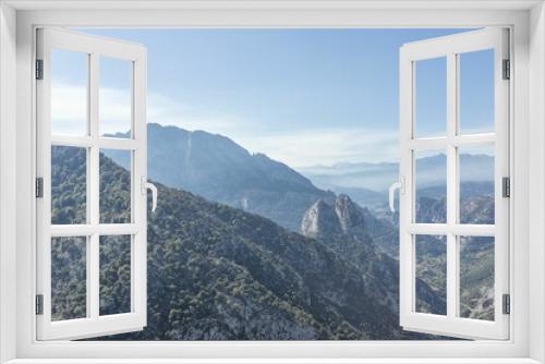 Fototapeta Naklejka Na Ścianę Okno 3D - Breathtaking view of the rocky mountains in Catalina, Cantabria, Spain