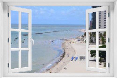 Fototapeta Naklejka Na Ścianę Okno 3D - Praia da Piedade em Recife