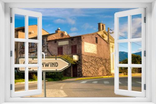 Fototapeta Naklejka Na Ścianę Okno 3D - Signposts the direct way to Tailwind