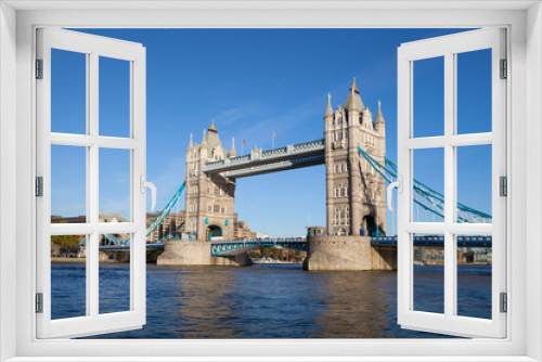 Fototapeta Naklejka Na Ścianę Okno 3D - Tower Bridge, London, England