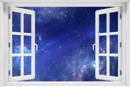 Fototapeta Naklejka Na Ścianę Okno 3D - deep outer space, background