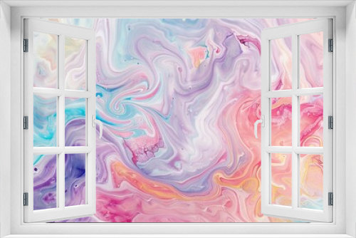 Pastel marbling, where oil paint dreams are spun into reality