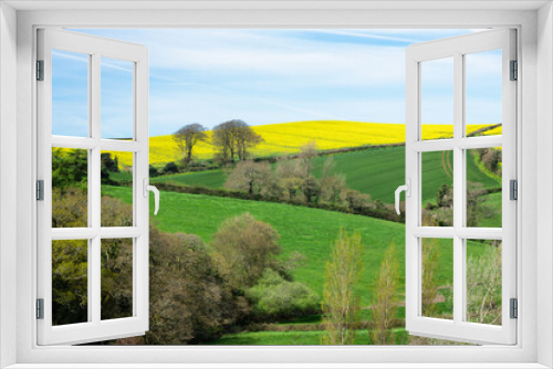 Fototapeta Naklejka Na Ścianę Okno 3D - Countryside in Springtime.