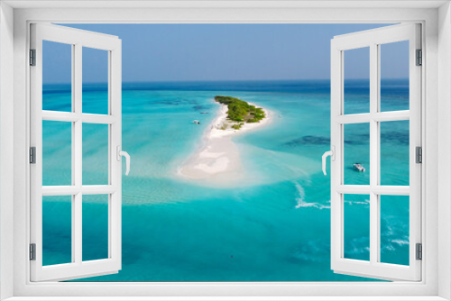 Fototapeta Naklejka Na Ścianę Okno 3D - Mathiveri finolhu Island of Maldives