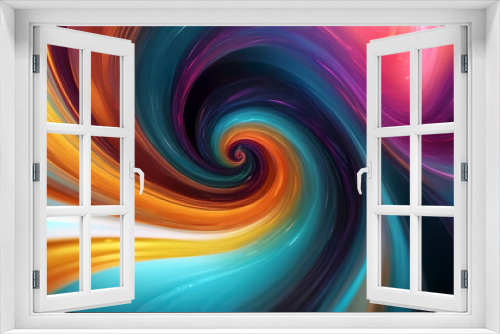 abstract colorful swirl background with motion blur effect