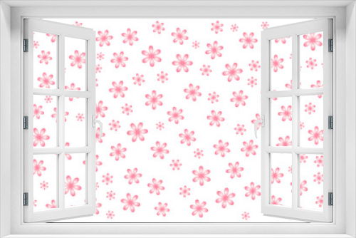 Mother's day pink summer flower pattern design