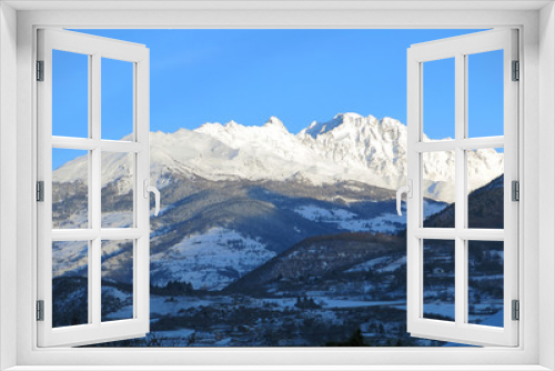 Fototapeta Naklejka Na Ścianę Okno 3D - Alps in valle d'Aosta in the Italian side