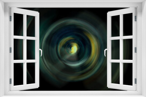 Fototapeta Naklejka Na Ścianę Okno 3D - Abstract circle light effect background