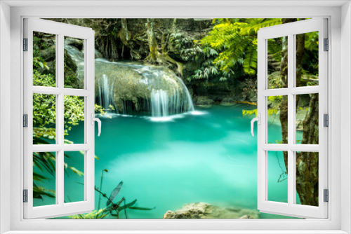 Fototapeta Naklejka Na Ścianę Okno 3D - Kawasan Falls  Badian, Cebu, Philippines