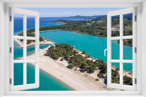 Fototapeta Naklejka Na Ścianę Okno 3D - Kassandra coastline near Lagoon Beach, Chalkidiki, Greece