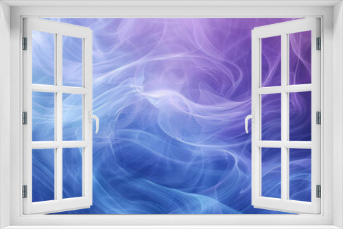 Abstract blue and purple smoke background