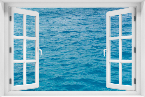 Fototapeta Naklejka Na Ścianę Okno 3D - Beautiful blue sea water tide