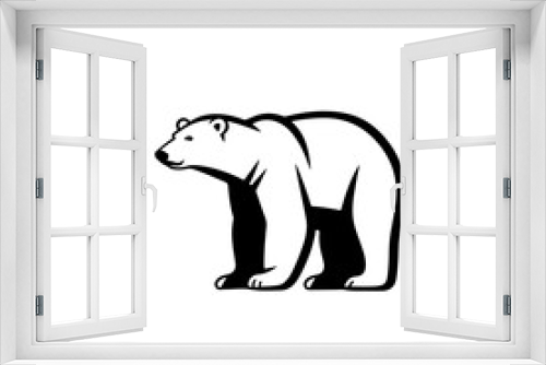 Fototapeta Naklejka Na Ścianę Okno 3D - Arctic Polar Bears