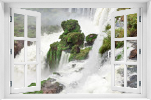 Fototapeta Naklejka Na Ścianę Okno 3D - Iguazu Falls