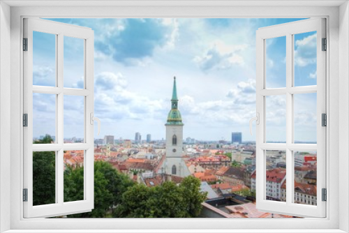 Fototapeta Naklejka Na Ścianę Okno 3D - Historical Center Panorama