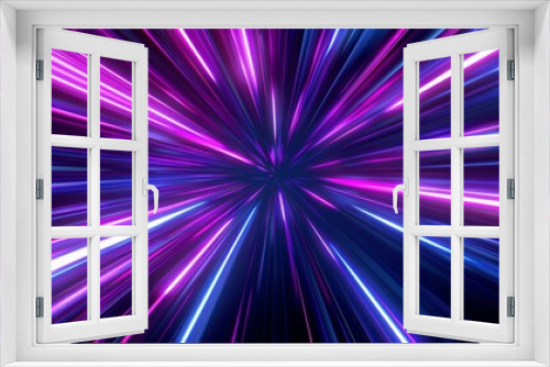 Vibrant Purple and Blue Background With Lines of Light