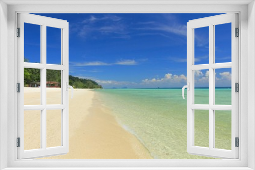 Fototapeta Naklejka Na Ścianę Okno 3D - Paradise beach in kohngai island at trang Thailand