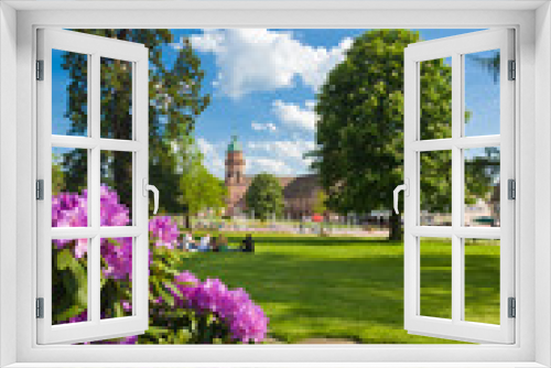 Fototapeta Naklejka Na Ścianę Okno 3D - Stadtkirche Freudenstadt