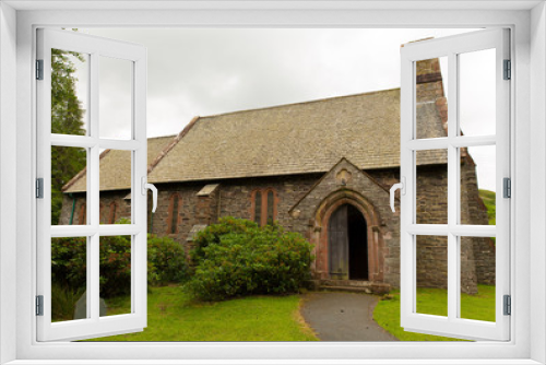 Fototapeta Naklejka Na Ścianę Okno 3D - St Peters Church Martindale Valley Cumbria England UK