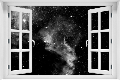 Fototapeta Naklejka Na Ścianę Okno 3D - starry sky background