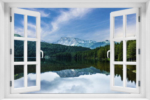 Fototapeta Naklejka Na Ścianę Okno 3D - Mountain lake, Montenegro, Durmitor national park