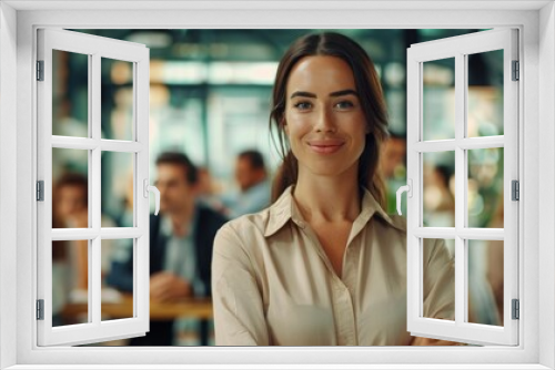 Confident Professional Woman Smiling