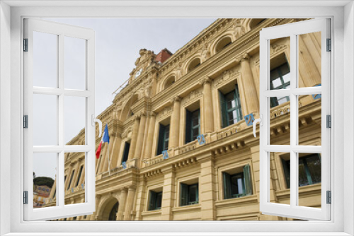 Fototapeta Naklejka Na Ścianę Okno 3D - City Hall in Cannes, France