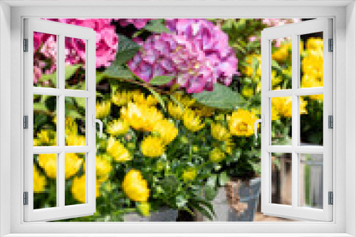 Fototapeta Naklejka Na Ścianę Okno 3D - flower shop