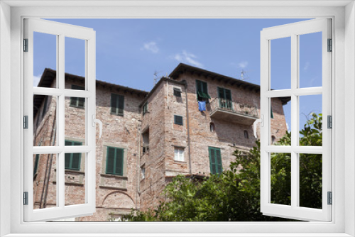 Fototapeta Naklejka Na Ścianę Okno 3D - Il medioevo a Lucca