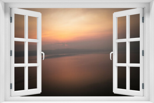 Fototapeta Naklejka Na Ścianę Okno 3D - Beautiful sunset sky as nature background.