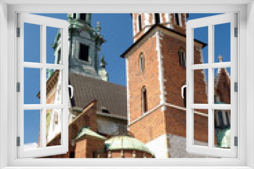 Fototapeta Naklejka Na Ścianę Okno 3D - Wawel Cathedral