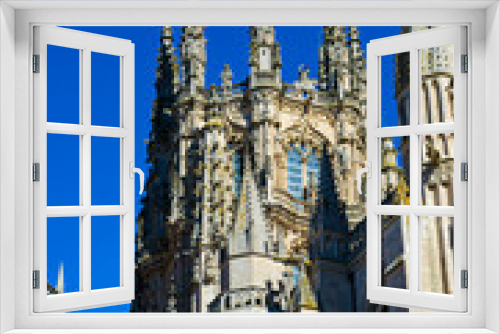 Fototapeta Naklejka Na Ścianę Okno 3D - image of the cathedral of burgos 