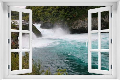 Fototapeta Naklejka Na Ścianę Okno 3D - waterfall in the jungle