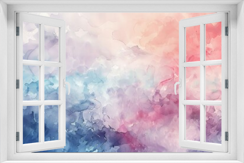 unique watercolor image, wallpaper painted with pastel colors, generated by AI