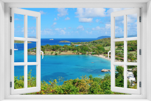 Fototapeta Naklejka Na Ścianę Okno 3D - Virgin Islands Beach