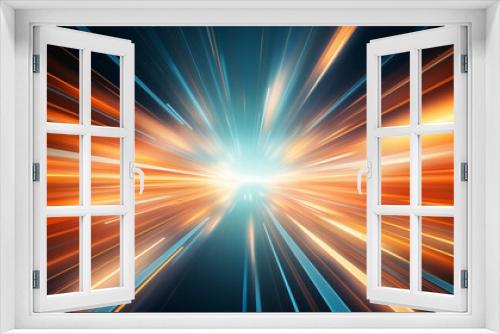 Dynamic Light Speed Acceleration Background Illustration