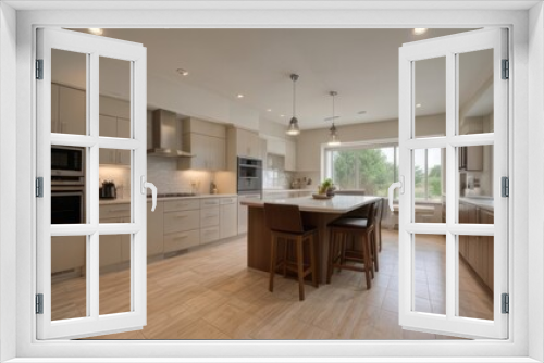 modern kitchen interior