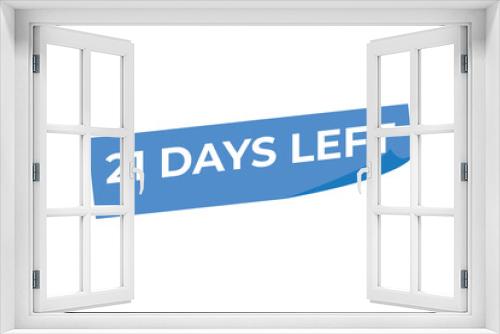 21 days to go countdown template. 21 day Countdown left days banner design. 21 Days left countdown timer
