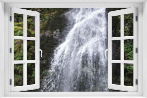 Fototapeta Naklejka Na Ścianę Okno 3D - Tsablenari waterfall in Mtirala National Park, Georgia